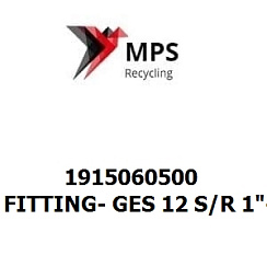 1915060500 Terex|Fuchs FITTING- GES 12 S/R 1"-WD