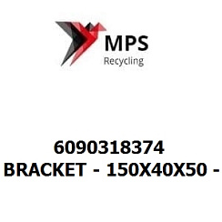 6090318374 Terex|Fuchs BRACKET - 150X40X50 - EN 10025-2 - S355J2+N INTLACK2 (RAL 7024)