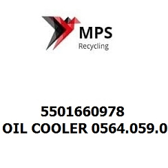 5501660978 Terex|Fuchs OIL COOLER 0564.059.0000V1