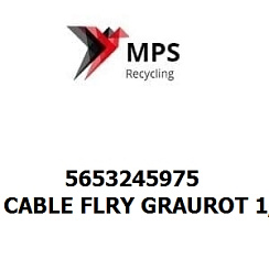 5653245975 Terex|Fuchs CABLE FLRY GRAUROT 1,5 QMM