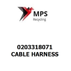 0203318071 Terex|Fuchs CABLE HARNESS