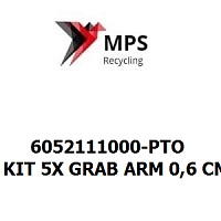 6052111000-PTO Terex|Fuchs KIT 5X GRAB ARM 0,6 CMB OPEN