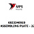 6833340010 Terex|Fuchs ASSEMBLING PLATE - 220X6X130 - DIN 10025-2 - S355J2C+N - VERZINKT