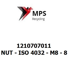 1210707011 Terex|Fuchs NUT - ISO 4032 - M8 - 8 - A2C