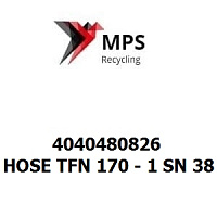 4040480826 Terex|Fuchs HOSE TFN 170 - 1 SN 38 N45(42)R(11/2") - 4800 - 50 BAR