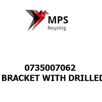0735007062 Terex|Fuchs BRACKET WITH DRILLED HOLES