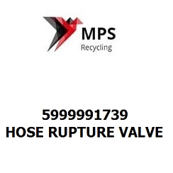 5999991739 Terex|Fuchs HOSE RUPTURE VALVE