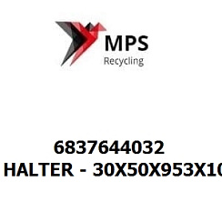 6837644032 Terex|Fuchs HALTER - 30X50X953X10 - DIN 10025-2 - S355J2C+N - VERZINKT