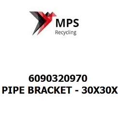 6090320970 Terex|Fuchs PIPE BRACKET - 30X30X600 - GMT-SCHIENE