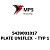 5439001017 Terex|Fuchs PLATE UNIFLEX  - TYP 1