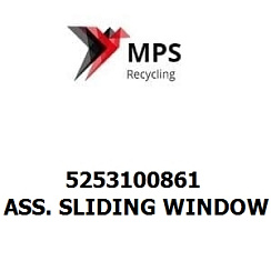 5253100861 Terex|Fuchs ASS. SLIDING WINDOW CD