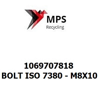 1069707818 Terex|Fuchs BOLT ISO 7380 - M8X10 - 10.9 - VERZINKT