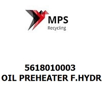 5618010003 Terex|Fuchs OIL PREHEATER F.HYDR.OEL 2,5KW 110V NE-F-2,5-1,3-110W-100