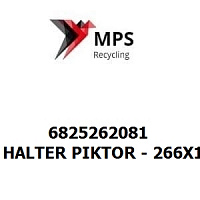 6825262081 Terex|Fuchs HALTER PIKTOR - 266X170X320X5 - EN 10025-2 - S355J2C+N - VERZINKT
