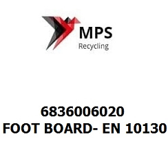 6836006020 Terex|Fuchs FOOT BOARD- EN 10130 - DC01 - B - G INTLACK2