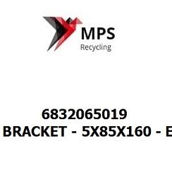 6832065019 Terex|Fuchs BRACKET - 5X85X160 - EN 10025-2 - S355J2C+N - VERZINKT