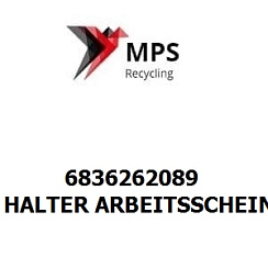 6836262089 Terex|Fuchs HALTER ARBEITSSCHEINWERFER HINTEN INTLACK2 (RAL 7024)