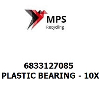 6833127085 Terex|Fuchs PLASTIC BEARING - 10X40 - ISO 1043-1 - PE-UHMW-SCHWARZ