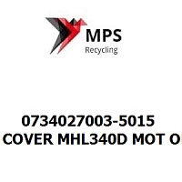 0734027003-5015 Terex|Fuchs COVER MHL340D MOT ORKUEHLER -HIMMELBLAU