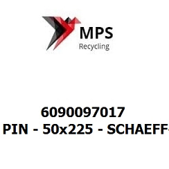 6090097017 Terex|Fuchs PIN - 50x225 - SCHAEFF-NORM 0010008-3 - H2 - VERZINKT
