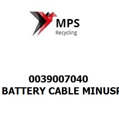 0039007040 Terex|Fuchs BATTERY CABLE MINUSPOL