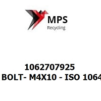 1062707925 Terex|Fuchs BOLT- M4X10 - ISO 10642 - 8.8