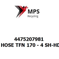 4475207981 Terex|Fuchs HOSE TFN 170 - 4 SH-HDS 25 S30S(1")S7080(11/4") - 2070 - 380 BAR