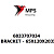 6833707034 Terex|Fuchs BRACKET - 65X120X203X3 - EN 10130 - DC01 - B - G - VERZINKT