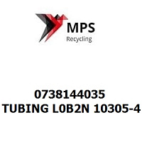 0738144035 Terex|Fuchs TUBING L0B2N 10305-4 E235VERZ. 15 X 2 X 4870