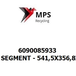 6090085933 Terex|Fuchs SEGMENT - 541,5X356,8X15 - IPL30