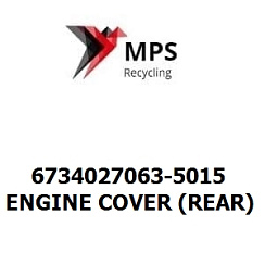 6734027063-5015 Terex|Fuchs ENGINE COVER (REAR)