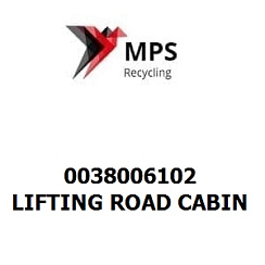 0038006102 Terex|Fuchs LIFTING ROAD CABIN