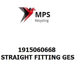 1915060668 Terex|Fuchs STRAIGHT FITTING GES