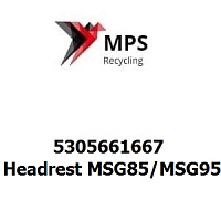 5305661667 Terex|Fuchs Headrest MSG85/MSG95 material matrix NEUTRAL