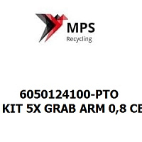 6050124100-PTO Terex|Fuchs KIT 5X GRAB ARM 0,8 CBM OPEN